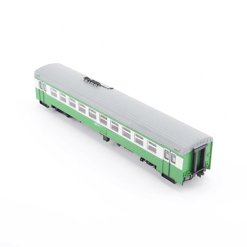 HO Type 1/87 Toy Train Soviet ED4M Train Finished Model Trailer Carriage Retro Rail Transit Ornaments JLKN025 Static Model