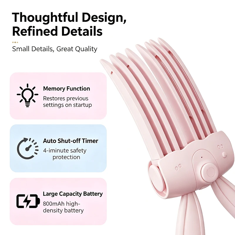 Wireless Heated Volumizing Root Lift Clip 2 Gears Heating High Crown Hair Root Fluffy Clip Hair Styling Tools For Flat Fine Hair