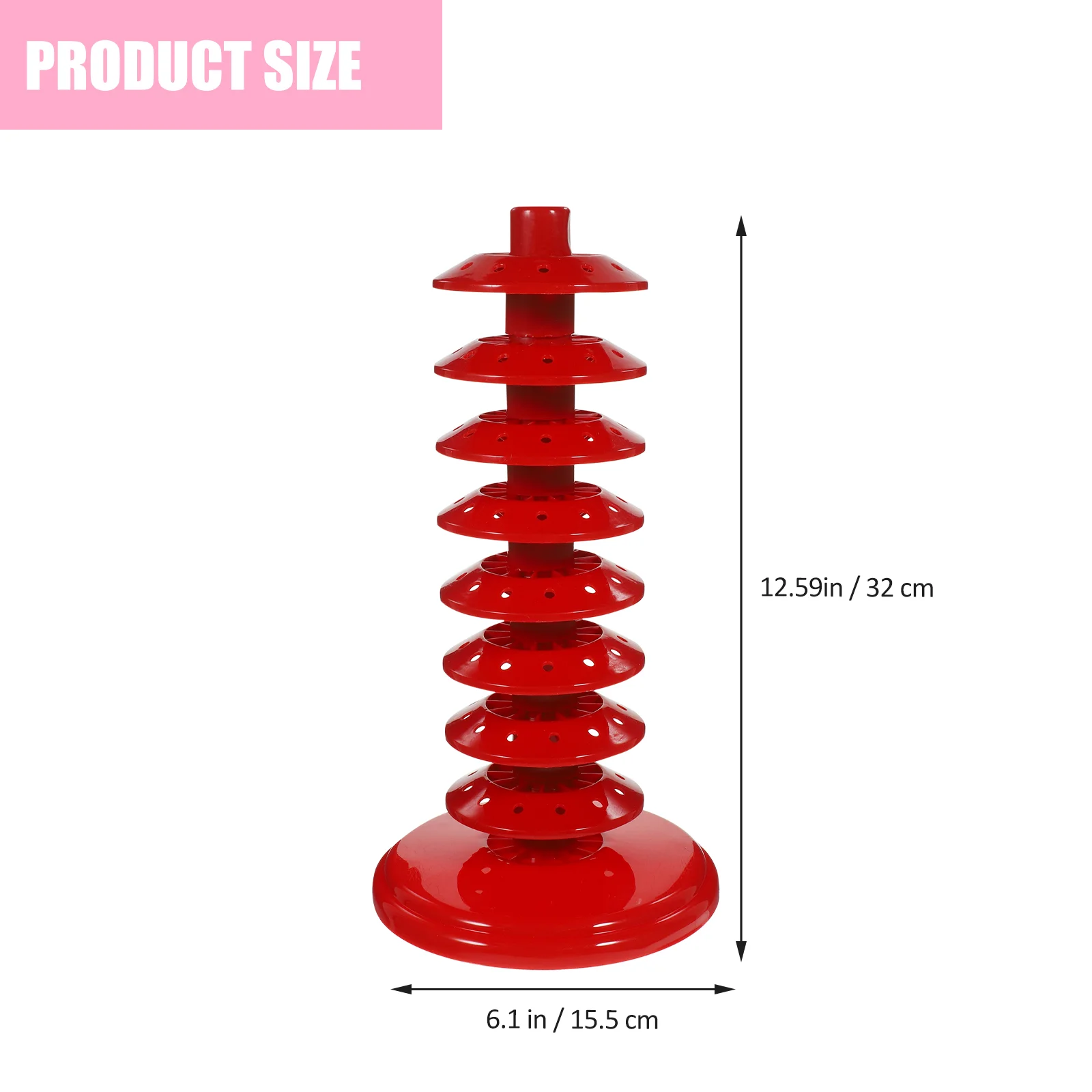 Lollipop Tower Stand Candy Rack Holders Wrapping Paper Pie Tabletop Display Father