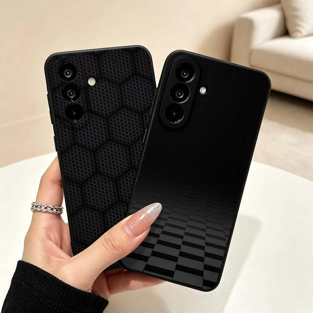 Carbon Fiber Patterns Cover For Samsung Galaxy A73 A71 A56 A55 A54 A53 A52 A50 A40 A37 A36 A35 A32 A31 Phone Case