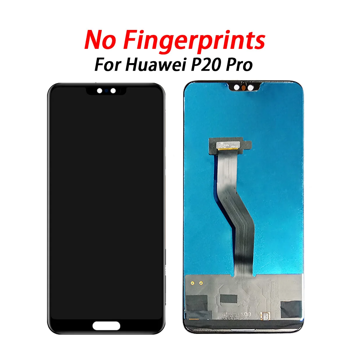 For Huawei P20 Pro LCD Display Touch Screen With Frame,for Huawei P20 Pro CLT-L29 CLT-AL00 Display LCD Assembly  Replacement