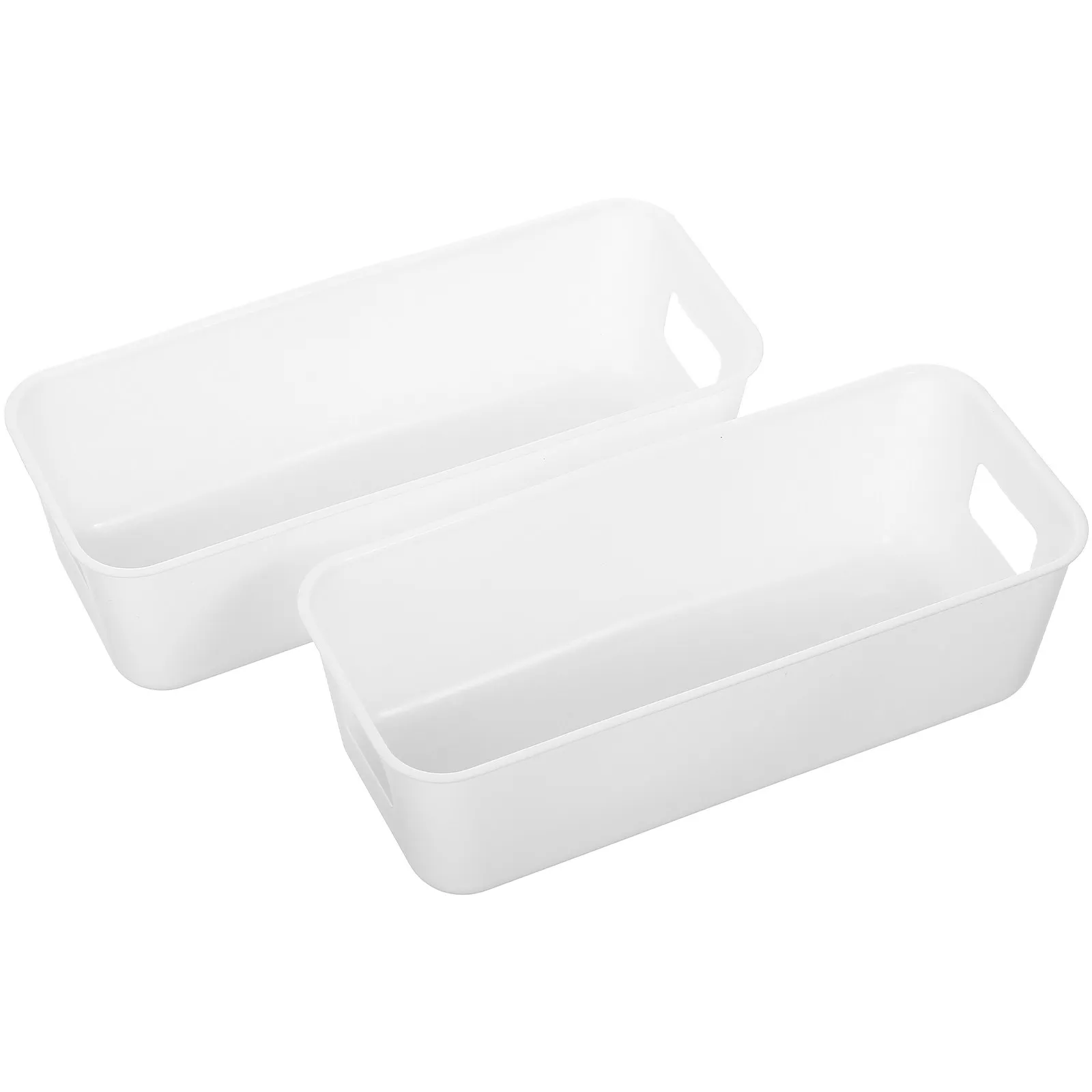 

Набор из 8 пластиковых контейнеров для хранения: универсальные коробки для кладовой, закусок, туалетных принадлежностей, органайзеры для хранения под раковиной и в ванной комнате