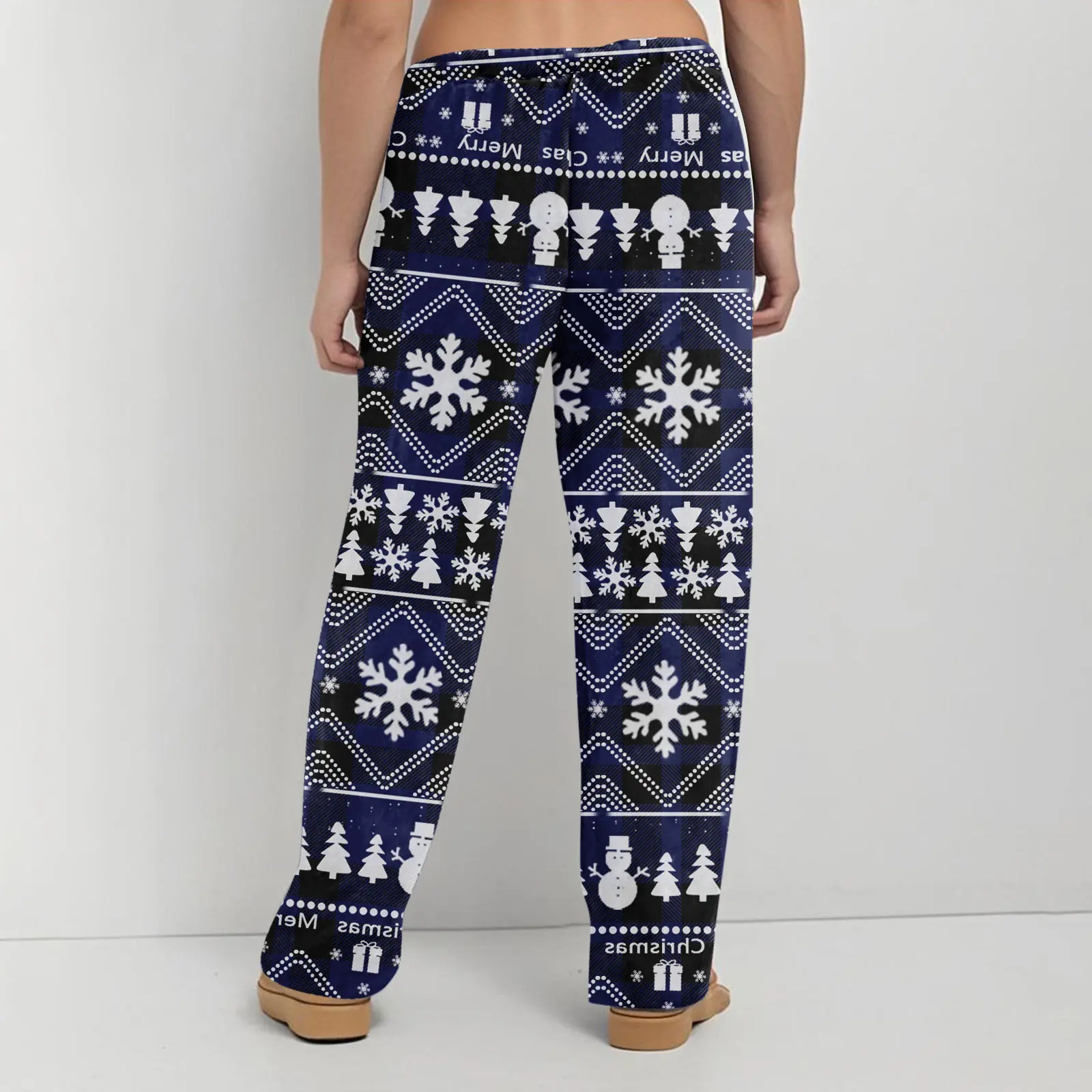 

Home Sleep Pants Adult Fashion Christmas Printed Casual Pants Women'S Pants For Autumn And Winter Everyday Wear Outdoor Navidad