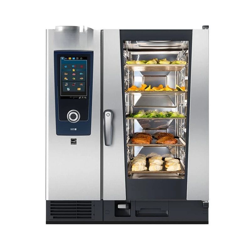 

Touch screen intelligent universal steaming and baking machine, western restaurant multi-functional steaming oven