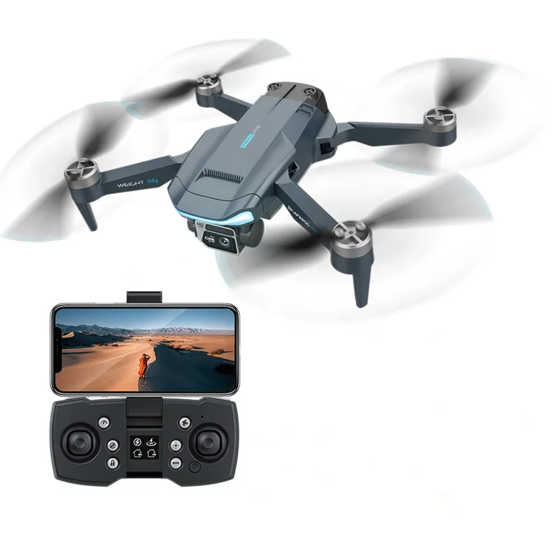 Imagem -01 - Folding Drone com Gps Câmera Dupla Grande Angular Fluxo Óptico Uav de Longo Alcance Drone de Asa Fixa para Adultos 4k 1080p Profissional hd folding drone com gps camera dupla grande angular fluxo optico uav de longo alcance drone de asa fixa para adultos 4k 1080p profissional hd 01