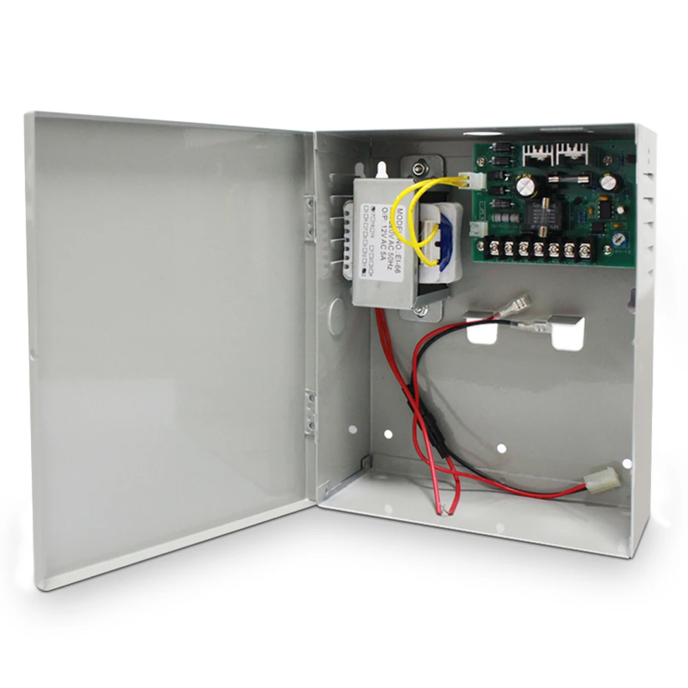 AC 220V 3A 5A Access Control Uninterrupted Power Supply Box For All Kinds of Electric Door Lock With Time Delay