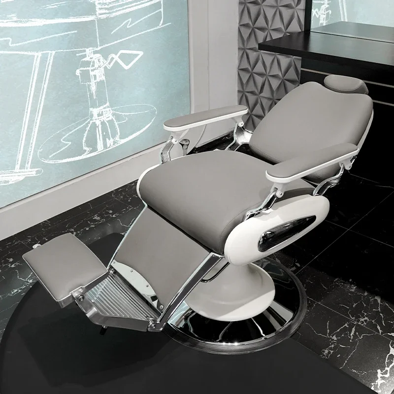 Makeup Hydraulic Chair Beauty Salon Stylist Salon Recliner Chair Beauty Reception Desk Taburetes De Bar Barbershop Furniture