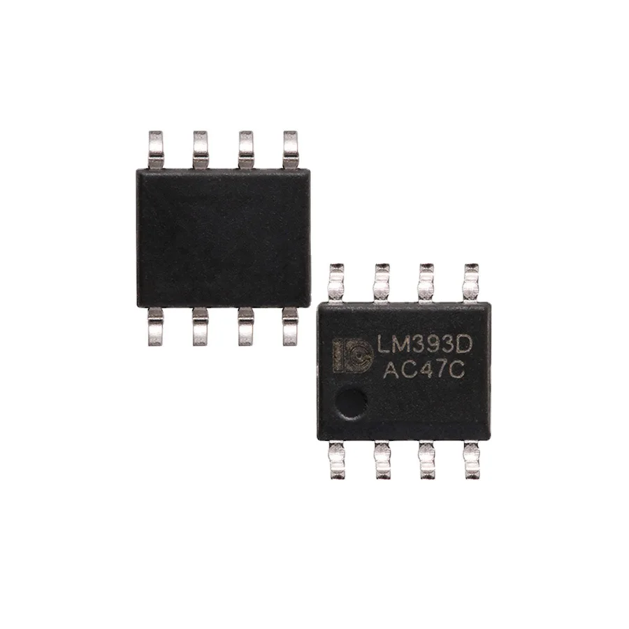 LM393 high gain wideband device LM393S dual voltage comparator integrated circuit