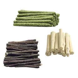 100/200g Dry Branch Pet Molar Sticks Hamster Gnawing Sweet Bamboo Golden Bear Rabbit Grass Stick Snack Molar Stick