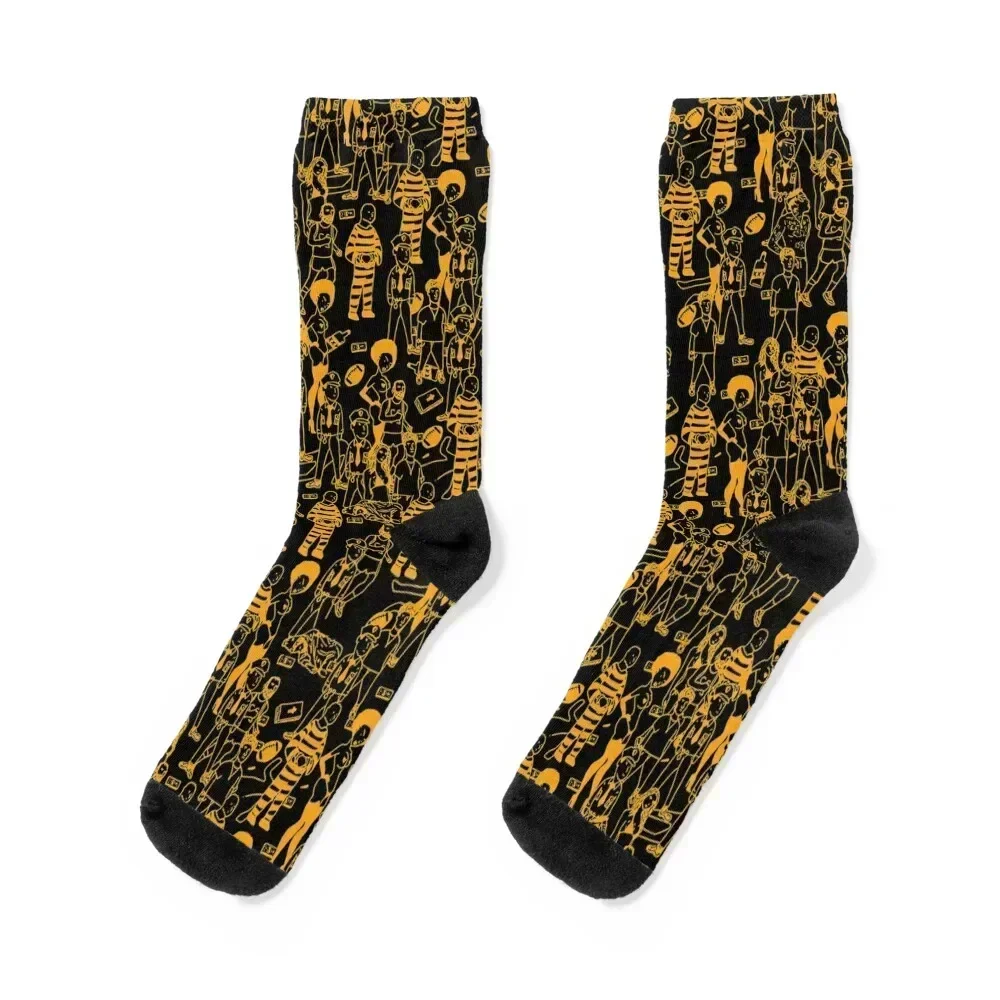 

The Never Story Socks set hiphop moving stockings anti slip football Luxury Woman Socks Men's