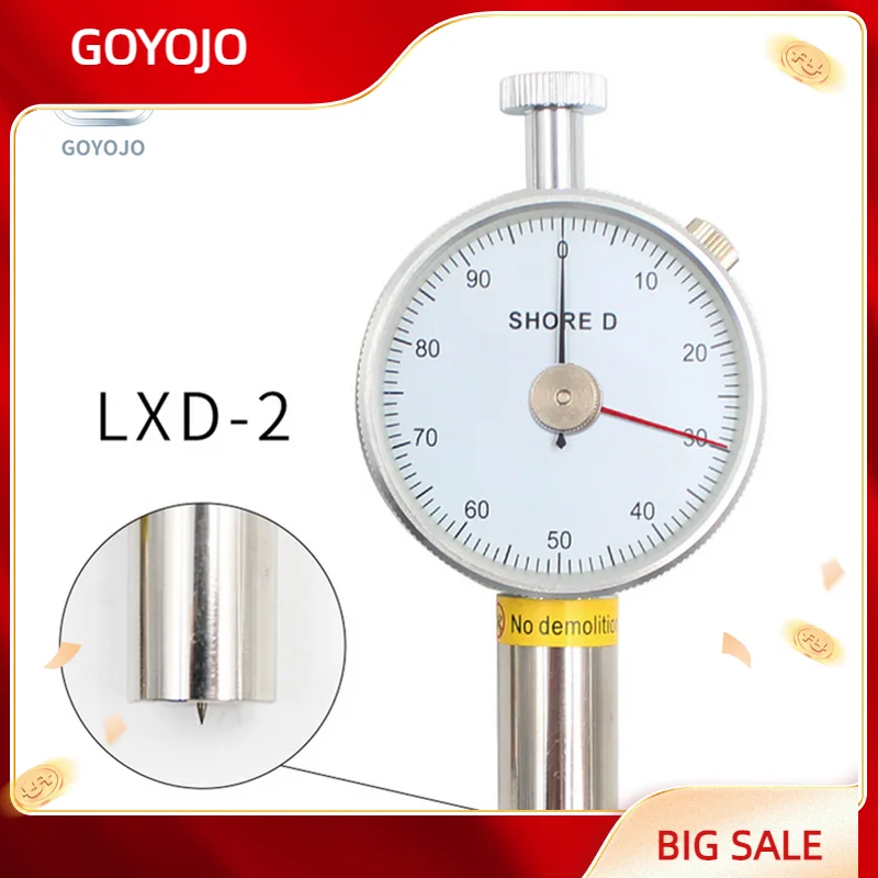 

Shore D Hardness tester Sclerometer LX-D-2 metal hardness durometer durometro price