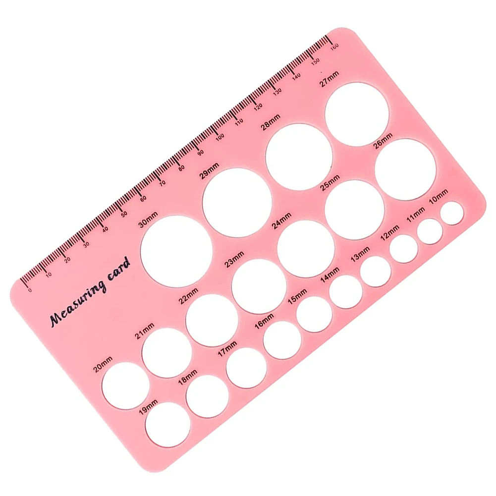 1-3 шт. силиконовая измерительная карта для сосков, молокоотсос, силиконовая линейка для сосков, 21 размер, фланец для груди, круглая линейка для определения размера, измерительная карта