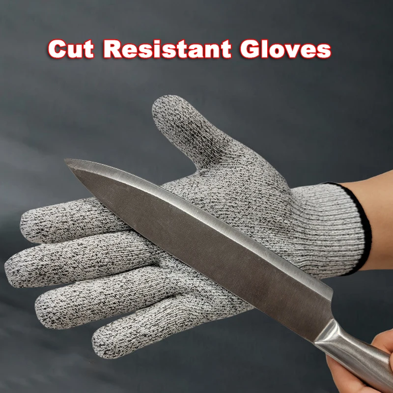 Level-five Industry Anti Cutting Gloves Unisex Safety Wear-resistant Work Gloves Multi-Purpose Kitchen Garden Anti-Scratch Glove