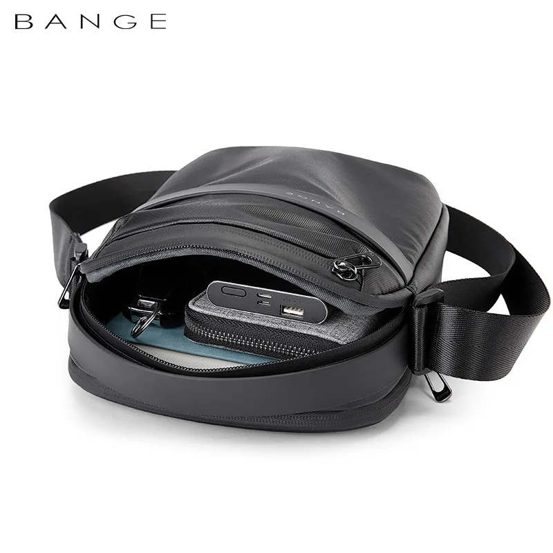 Bange  Waterproof Men Shoulder Bag For 11 iPad Large Capacity Men Travel Business Bags Male Crossbody Messenger Bag