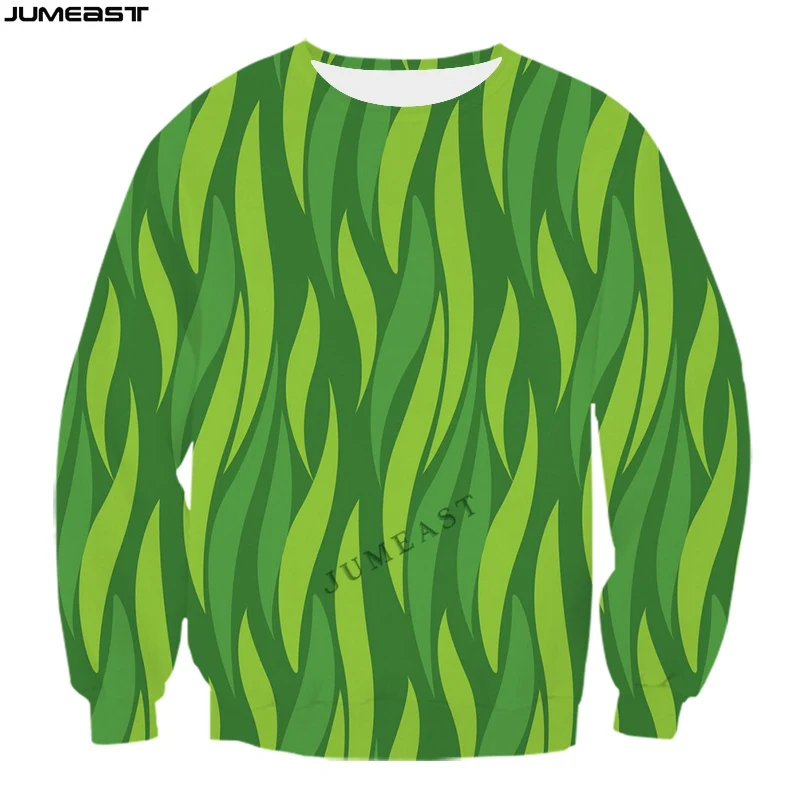 Jumeast Men Women 3D Sweatshirt Oversized Male Female Streetwear Willow Leaf Art Long Sleeve T Shirt Sport Pullover Tops Tees