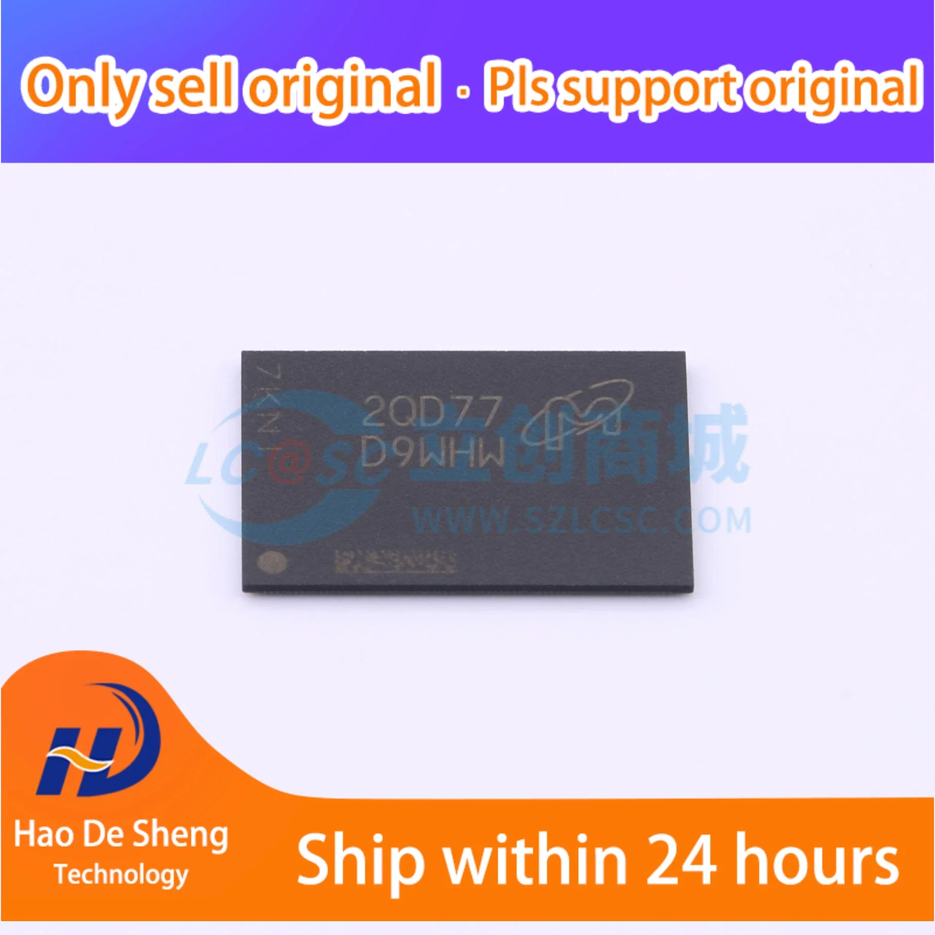 

5PCS/LOT MT53D512M32D2DS-053 AIT:D Logo：D9WHZ BGA200 New Original In Stock