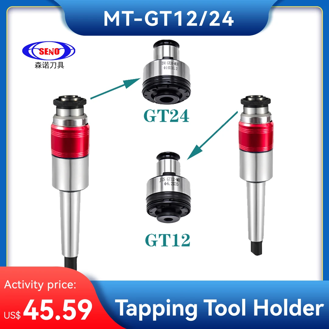 

Держатель инструмента для нарезания SENO BT30 BT40 C16 C20 C25 C32 MT2 MT3 MT4 MT5 MTA/B GT GT12 GT24