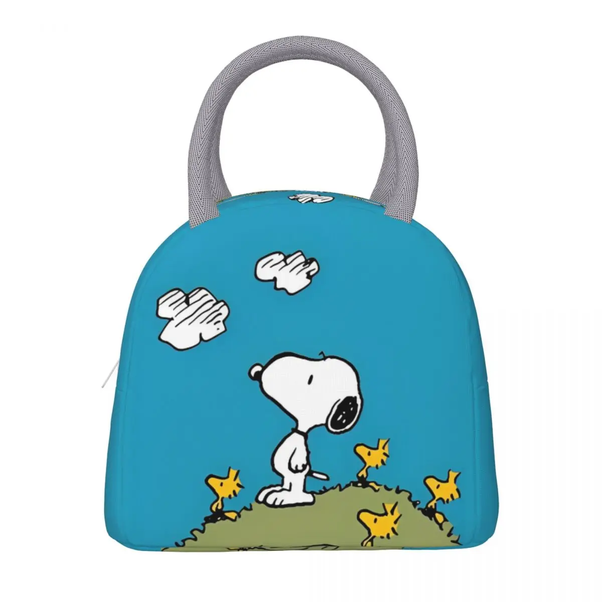 Snoopy Peanuts Insulated Lunch Bags Leakproof Meal Container Thermal Bag Lunch Box Tote School Travel Men Women view 3