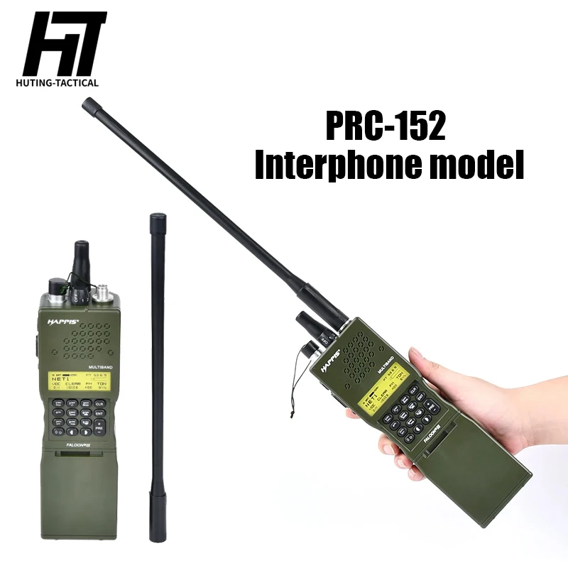 WADSN Tactic PRC-152 Interphone model Dummy Radio Communication Case Non-functional Virtual  Photography Prop Model