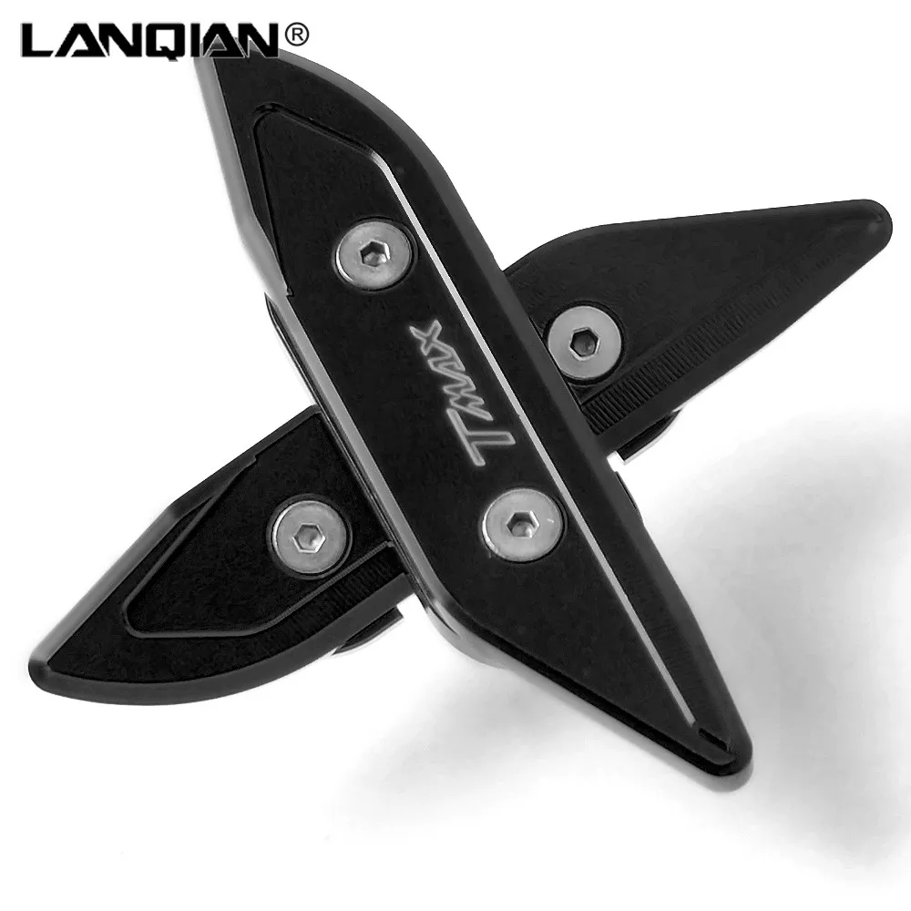 لياماها TMAX 560 TMAX500 2019 2020 T-MAX 530 DX SX 2012-2018 الزجاج الأمامي الرؤية الخلفية المرايا الجانبية قوس ثقب غطاء المشبك غطاء