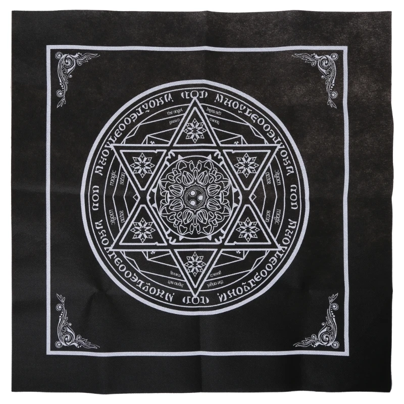 Non-woven Tarot Altar Tablecloth Divination Altar Tarot Patch Table Cover For Magicians Daily Board Games Card Pad