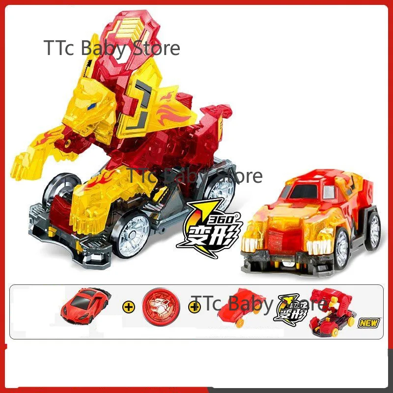 Screechers Wild 4 Deformation Car Transformers Toy Screech Capture Wafer 360 Boys Action Figures Toy Kids Children Gifts
