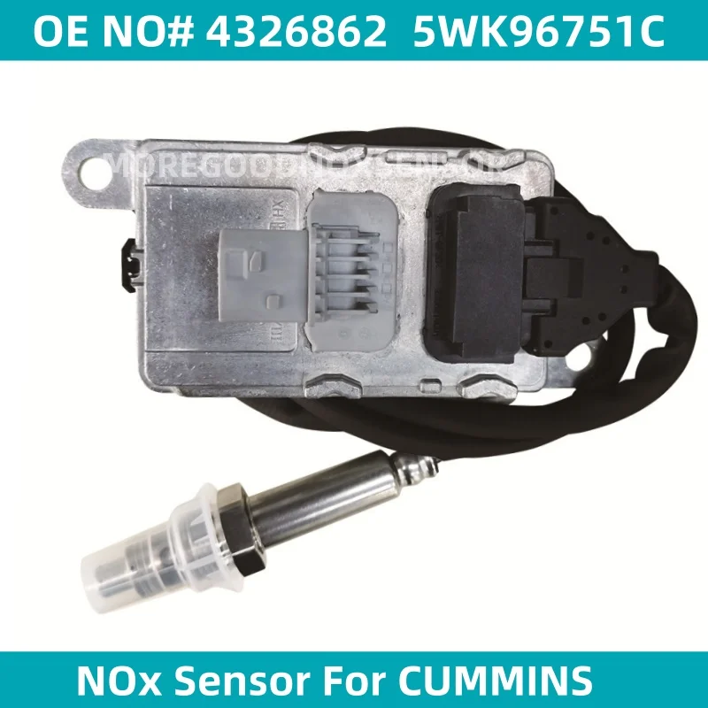 4326862 5WK96751C Original NEW Nitrogen Oxygen NOx Sensor /Sensor Probe 24V For CUMMINS Engine Car Styling Accessories