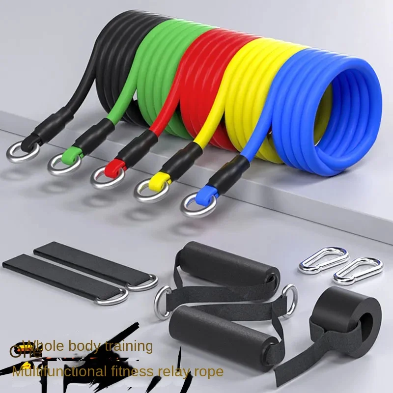 Stretching Elastic Rope Versatile Fitness Men's and Women's 100-150LBS Puller Muscle Weight Loss Training Resistance Band