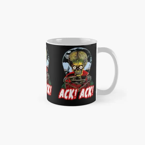 Mars Attacks Classic  Mug Drinkware Cup Photo Simple Image Coffee Gifts Tea Design Picture Handle Round Printed