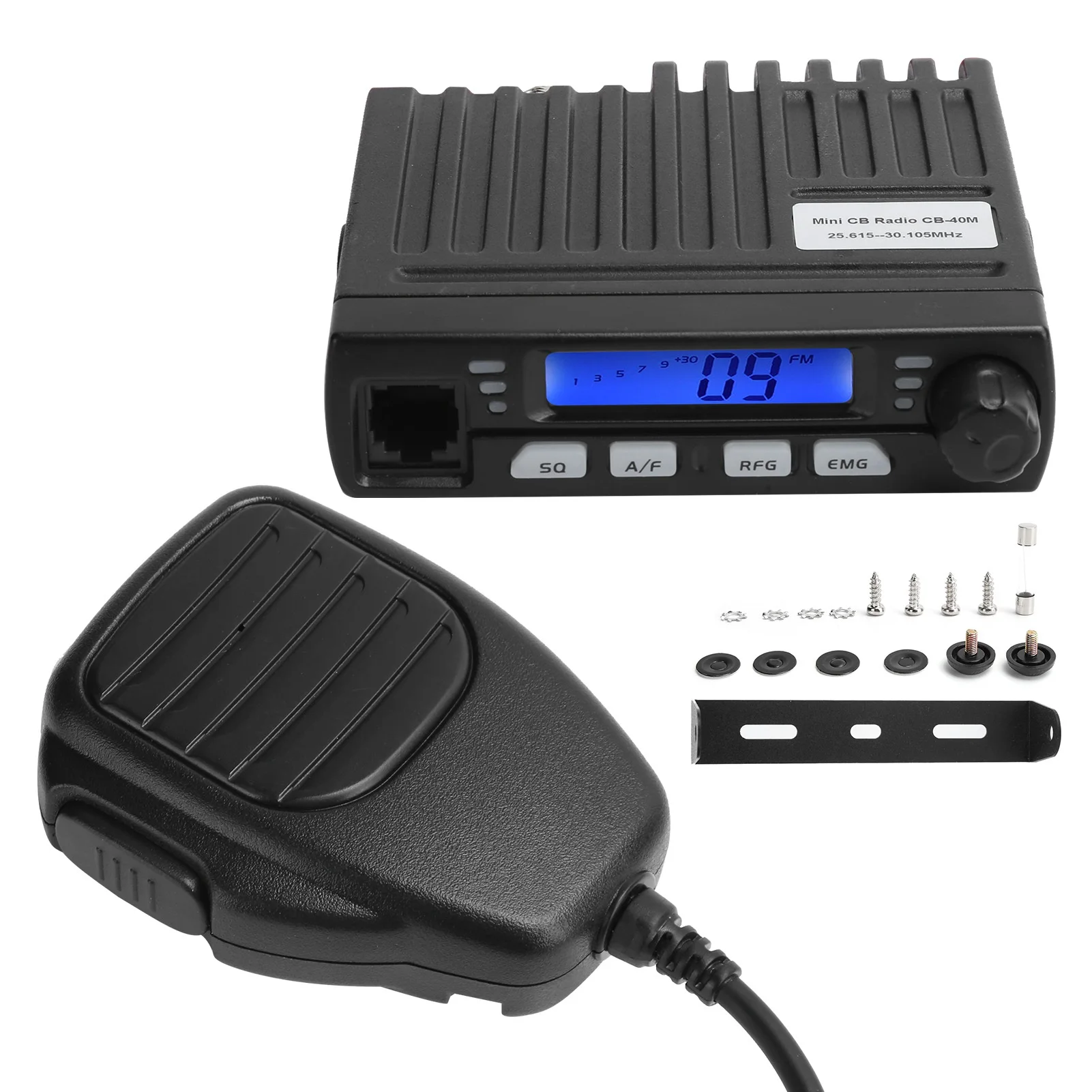 Albrecht AE-6110 CB Radio for Europe 8W 26MHz 27MHz AR-925 Citizen Band  25/28/29/30MHz Shortwave 10 Meter Amateur