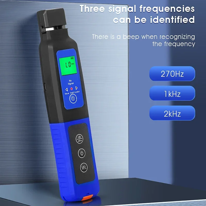 AUA-C40 Fiber Optic Identifier Live Fiber Optical Identifier with Built in 10mw and LED Visual Fault Locator