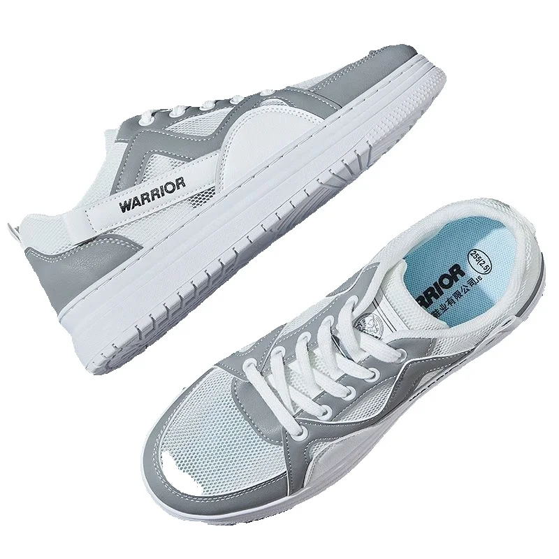 Pull-back Mesh Shoes For Men, Men's Sneakers, New Popular Spring-summer White Shoes, Versatile Sports And Casual Shoes For Men_vogvips.com