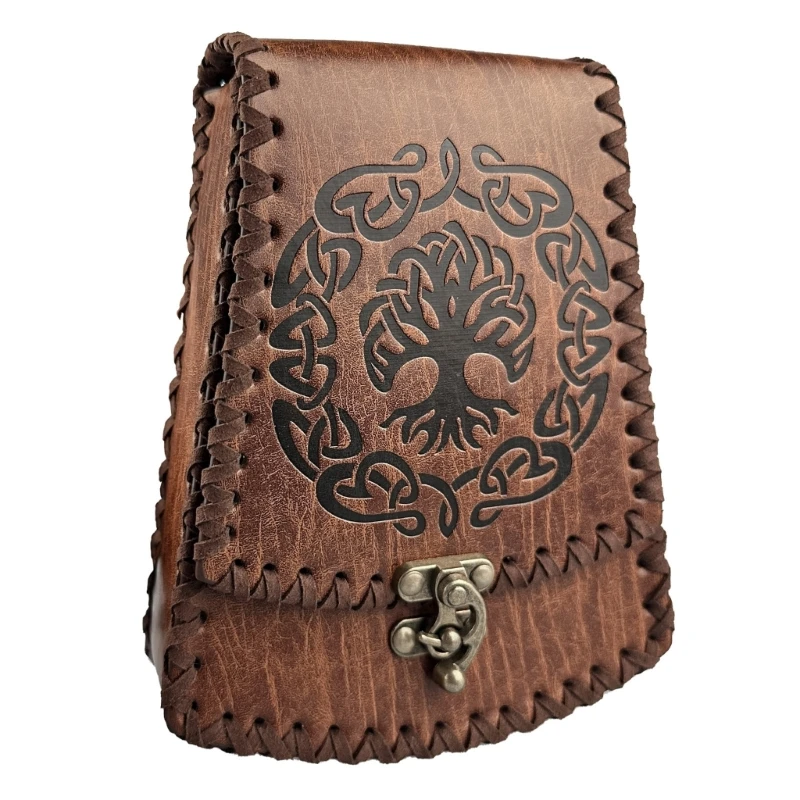 Bolsa cintura cinto couro medieval bolsas cintura medieval bolsas moeda couro para homens para homens cosplay