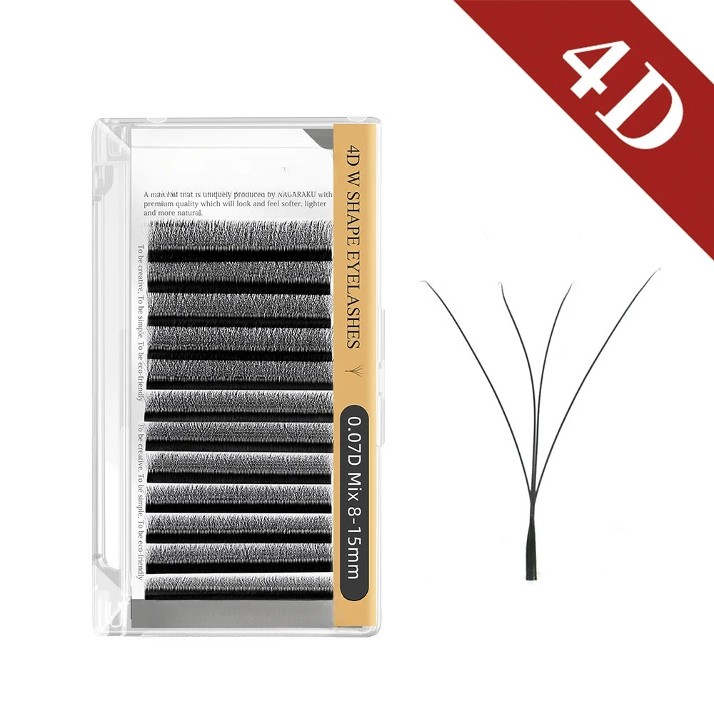 Lashes Bloom 3D 4D 5D 6D Florescimento Automática Fãs Pré-fabricados Extensões de Cílios Cílios Individuais