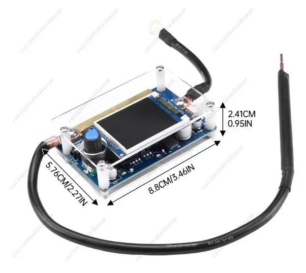 HLH XQ01 Mini Spot Welder Control Board Portable Digital Display Spot Welding Machine 7-14V Battery DIY 18650 Battery Pack Engli
