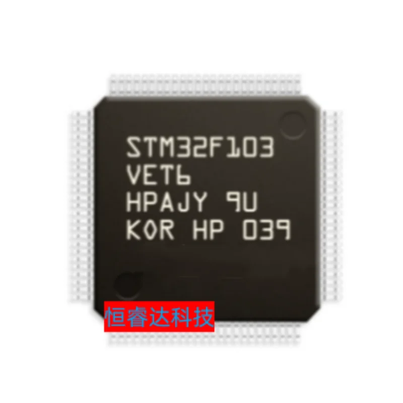 

1 шт./лот, новый оригинальный STM32F103VET6, 32-битный микроконтроллер CORTEXM3 512K LQFP100 на складе