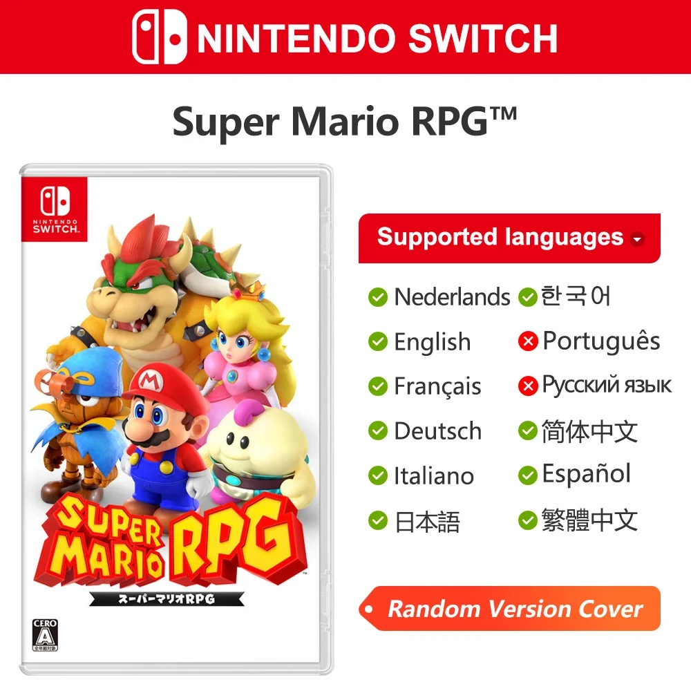 Super Mario RPG Nintendo Switch Game Deals 100% Original Official