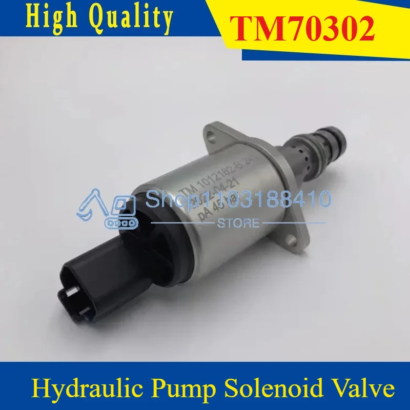 

Электромагнитный клапан гидравлического насоса Пилотный клапан крана 12 В TM70302 TM70301 Пропорциональный электромагнитный клапан TM70202 P1013985 TM1002421