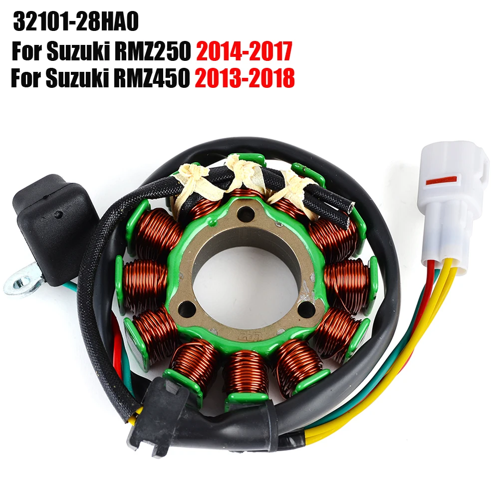 Stator Coil For Suzuki RMZ250 RMZ450 RMZ 250 450 2013 2014 2015 2016 2017 2018 32101-28HA0