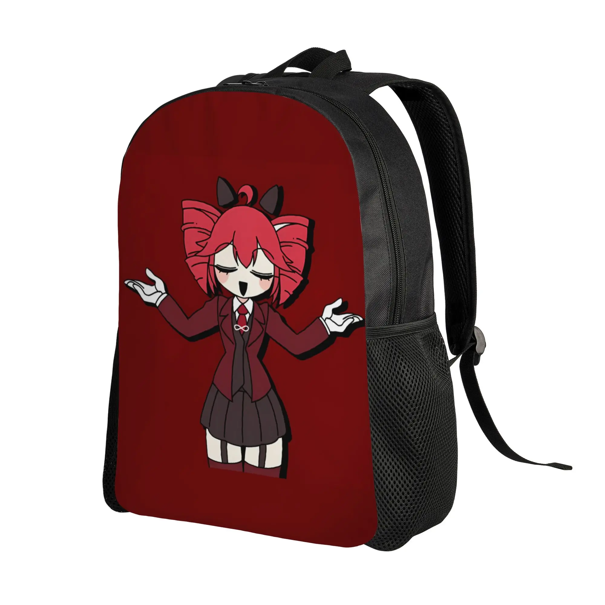 Kasane Teto Dark Suit Cute Backpack  Streetwear Backpacks Unisex Trekking Lightweight School Bags Designer Rucksack