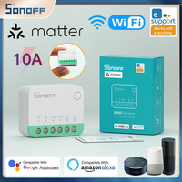 SONOFF MINIR4M MINI Extreme WiFi Smart Matter Switch Home Detach Relay Module Via EWeLink APP Voice Control Alexa Google Home