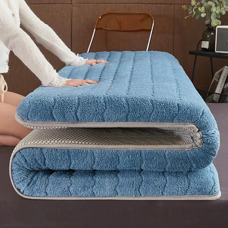 Air Mattress Folding Floor Bed Mattresses Futon Sleeping Mat on the Floor Totoro Lazy Bed Couch Natural Latex Mattress Cover Pad