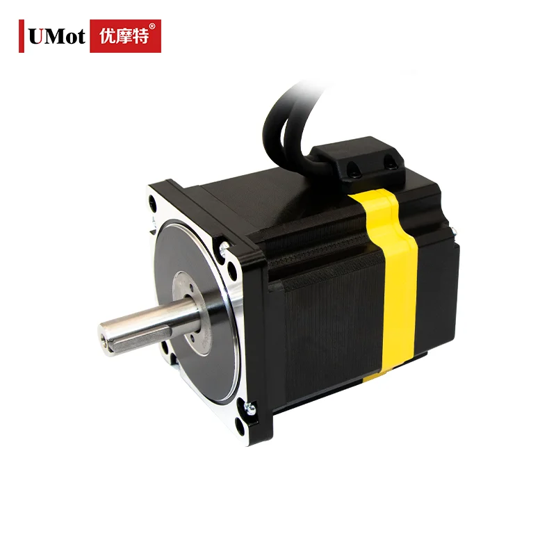 

5000mN.m 86mm Nema 34 High Precision Hybrid Closed Loop Stepper Motors With Encoder 26mm Height 80mm