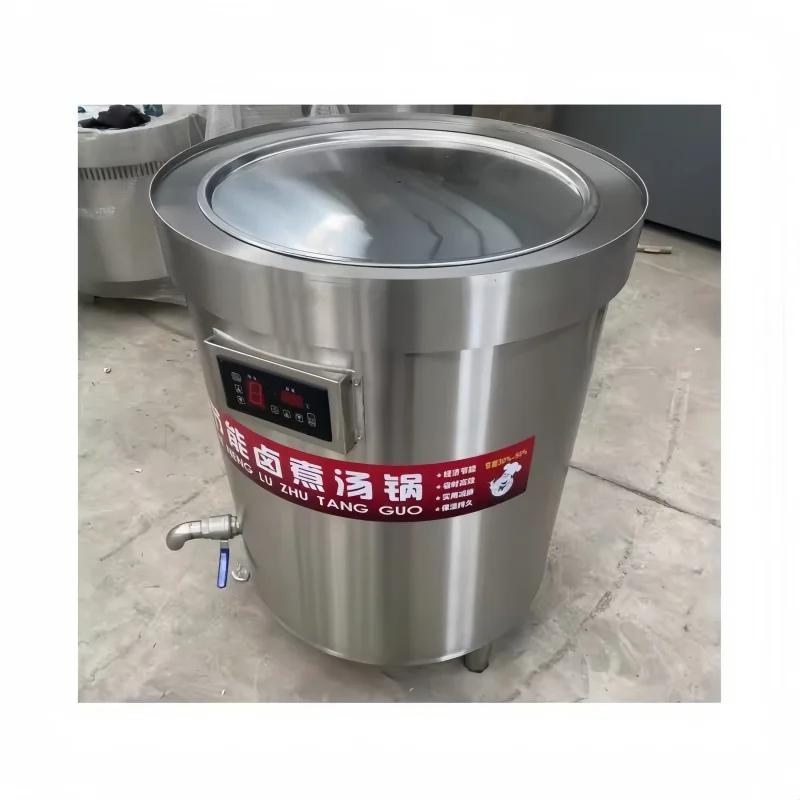 Grote Industriële Pap Kookpot Botbouillon Kookpot Zeer Grote Maat 400L1000L Pot Maker Making Machine 50L 100L 200L 300L