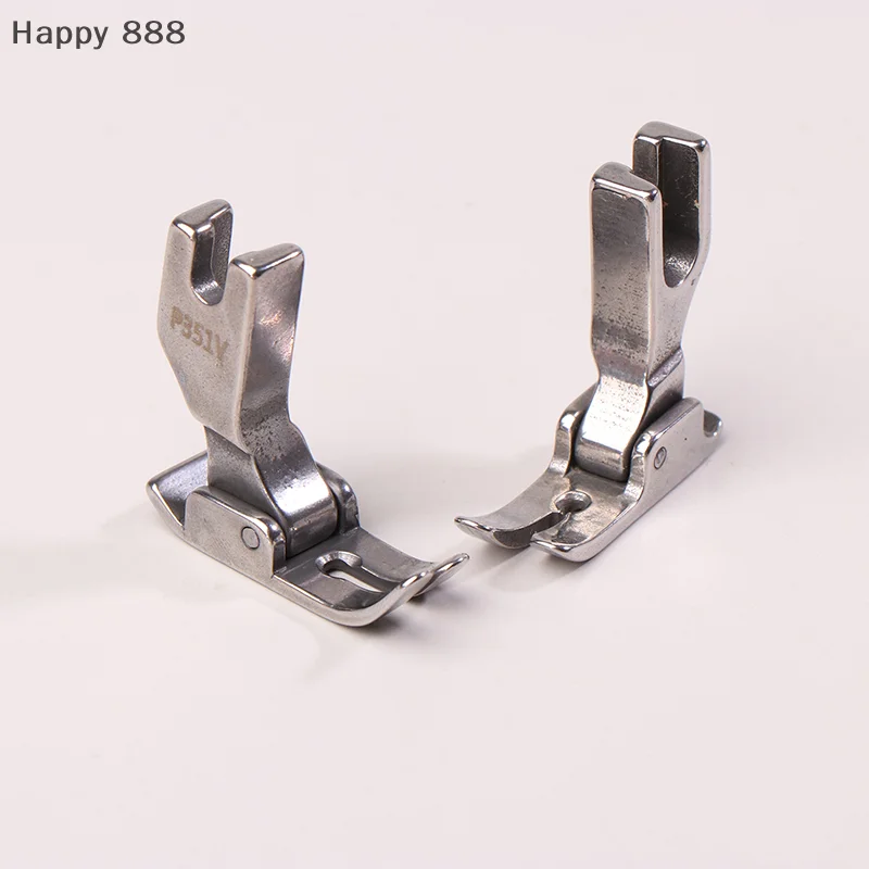 P351S Thin Fabric Presser Foot, P351V For Thick Material – Industrial Single Needle Lockstitch Sewing Machine Accessory
