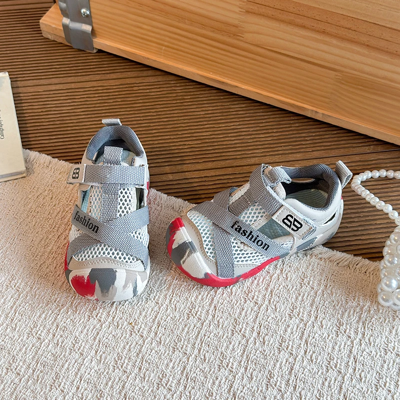 Kids Sports Shoes Colorful Versatile Children Casual Shoes Toes Capped Soft Sole 2026 Brand New Boys Girls Tennis Shoes Non-slip