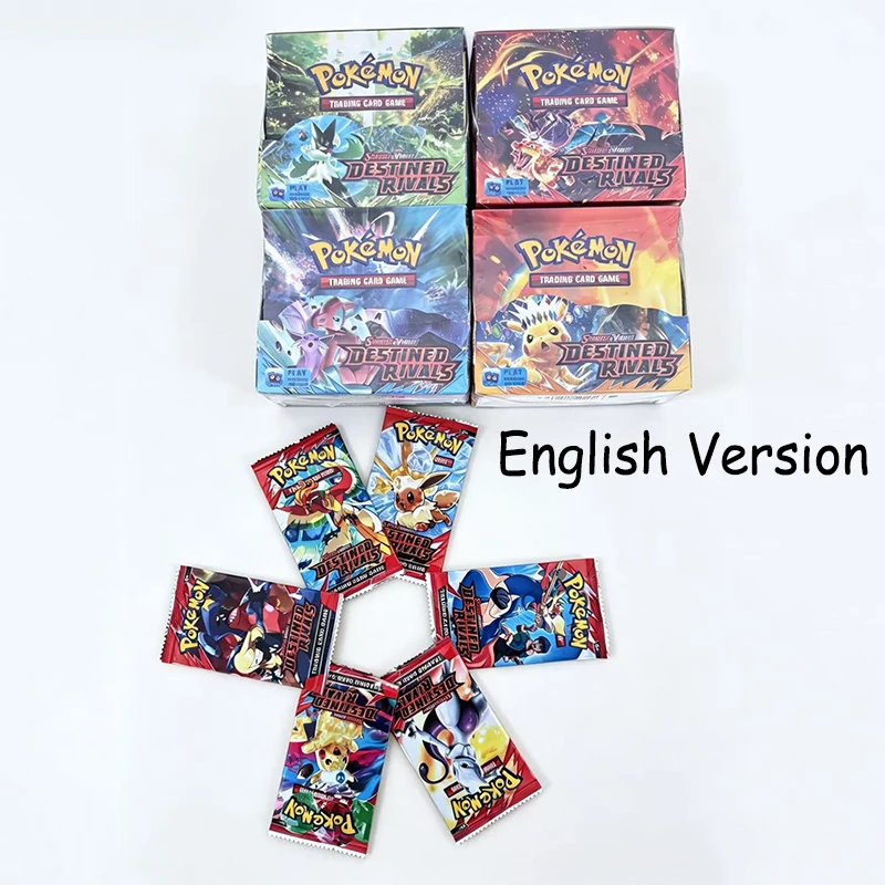 Image of 288 Stück Englische Version Pokemon TCG Scarlet Violet Destined Rivals Classics Booster Box Pokemon Sammelkarten 36 Pack Box