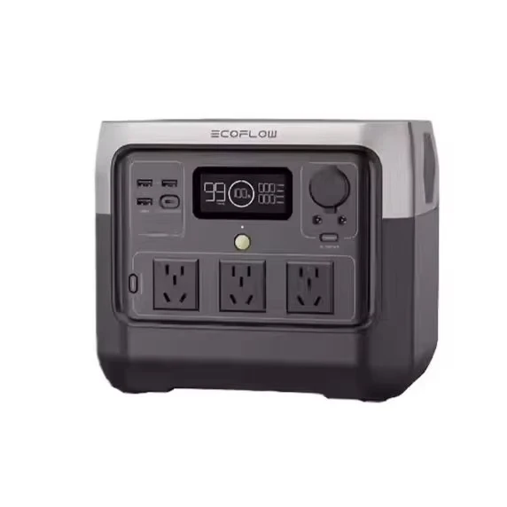 محطة طاقة محمولة RV 768Wh 70 دقيقة شحن سريع 4X800W منافذ تيار متردد مولد لوحة طاقة شمسية منفذ MPPT RV #1