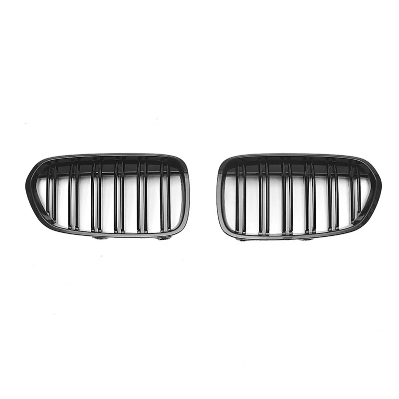 

GT Style Glossy Black Radiator Grilles For BMW 1-series F52 Front Double Kidney Racing Grilles Bumpers Body Kit Hood Gloss Black