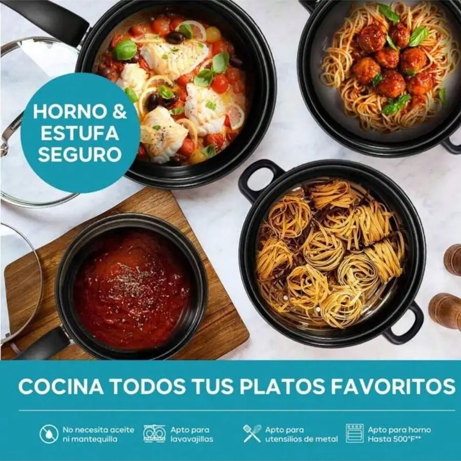 

Черный 13-предметный набор кухонной посуды: антипригарная сковорода, кастрюля и ложки, готовый к индукционному нагреву, набор для приготовления пищи, подарки для семьи на Рождество